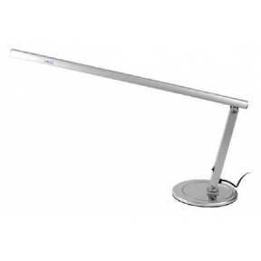 Desktop LED manicure lamp SLIM, silver color