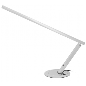 Настольная лампа для маникюрных процедур SLIM, цвет серебро