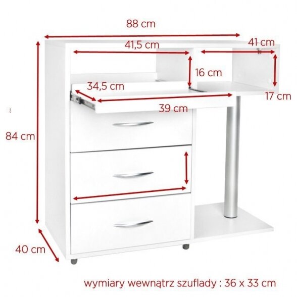 Table Y 300, white 1