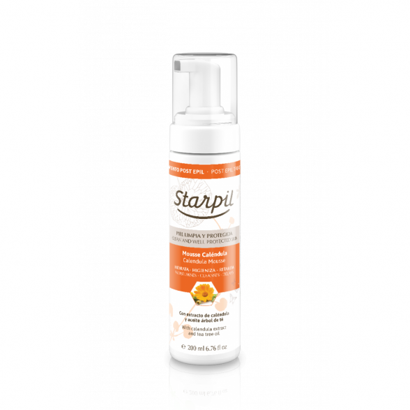 Starpil Calendula foam after depilation with Calendula and Tea tree oil, 200ml