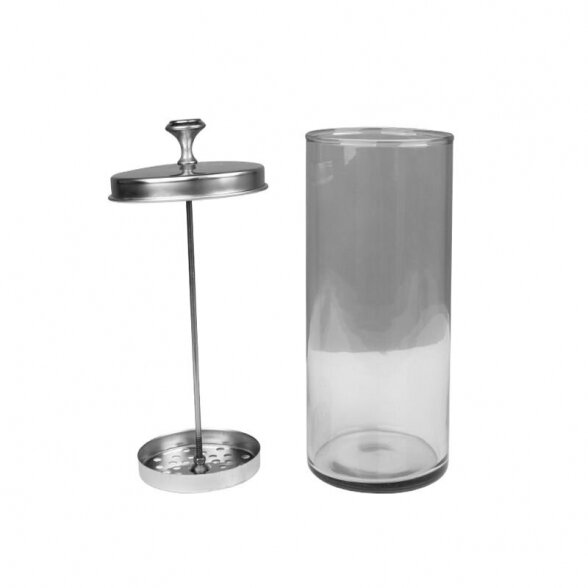 Glass container for tool disinfection Q5B, 800ml 1