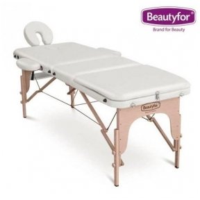 Folding massage table with wooden frame Beautyfor