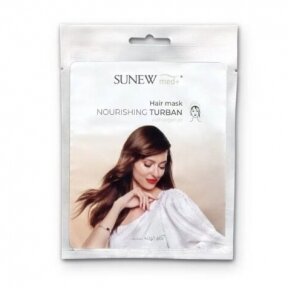 Sunewmed+ Hair Mask Маска-тюрбан для волос с аргановым маслом, 40г