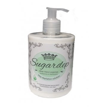 SUGARDEP Aloe vera losjonas po depiliacijos, 500 ml