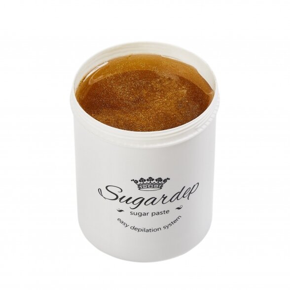 SUGARDEP Sugar paste with gum arabic and gold dust Hard, 1300g