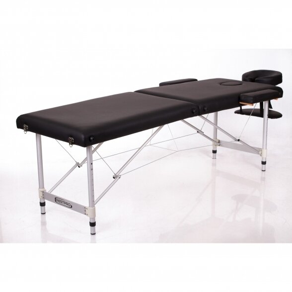 RESTPRO® ALU 2 (L) Black folding massage table 1