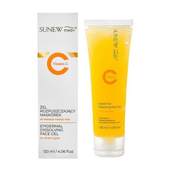 SUNEWmed+ Facial gel-scrub with vitamin C, 120ml