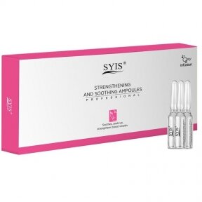 SYIS soothing-strengthening ampoules for capillary skin, 10x3ml