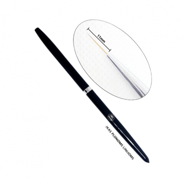 Teptukas plonoms linijoms Gel Brush Liner, 7mm