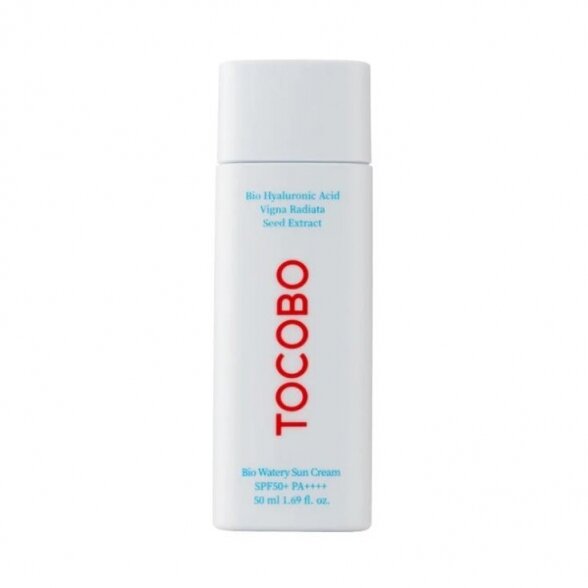 TOCOBO Bio Watery Sun Cream drėkinantis kremas su SPF50, 50ml