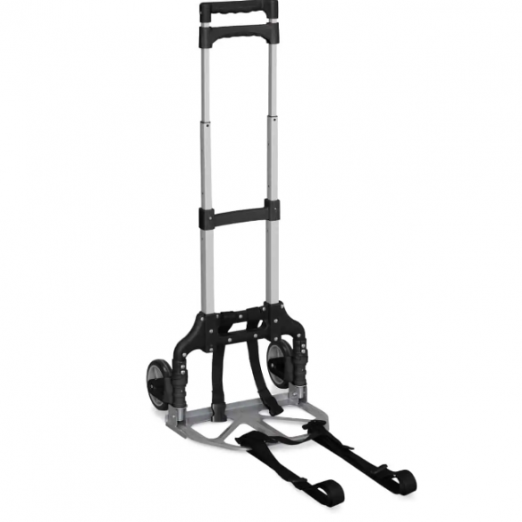 Massage table transport trolley