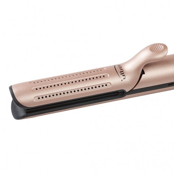 Ultron AirFlux XL hair straightening/curling tongs with ventilation function ROSE GOLD 1