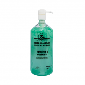 Utsukusy TURQUOISE AND DIAMOND GEL CRYSTAL conductive gel, activator, 1000ml