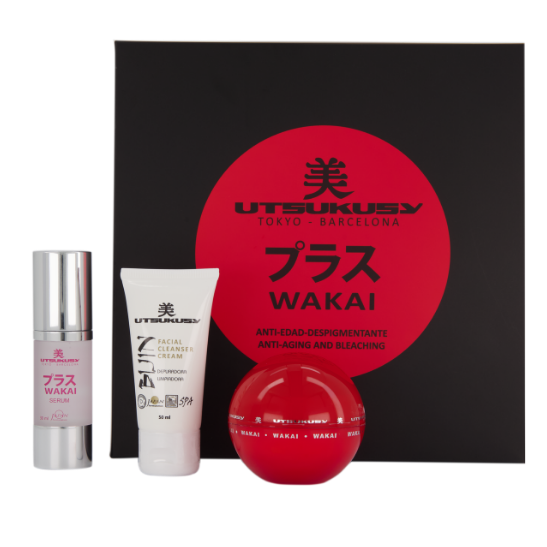 UTSUKUSY daily use facial care kit WAKAI DAILY CARE KIT 1