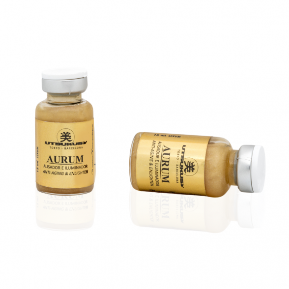 Utsukusy AURUM GOLD sterilus serumas ampulėje, 2 vnt, po 15ml