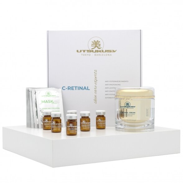 Utsukusy C-RETINAL cosmetic set. For professional use.