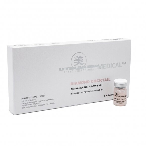 Utsukusy DIAMOND anti-age sterilus serumas ampulėje, 1 vnt., 5ml