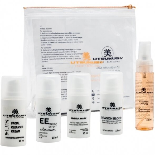 Utsukusy DISCOVERY SET mini professional face care set