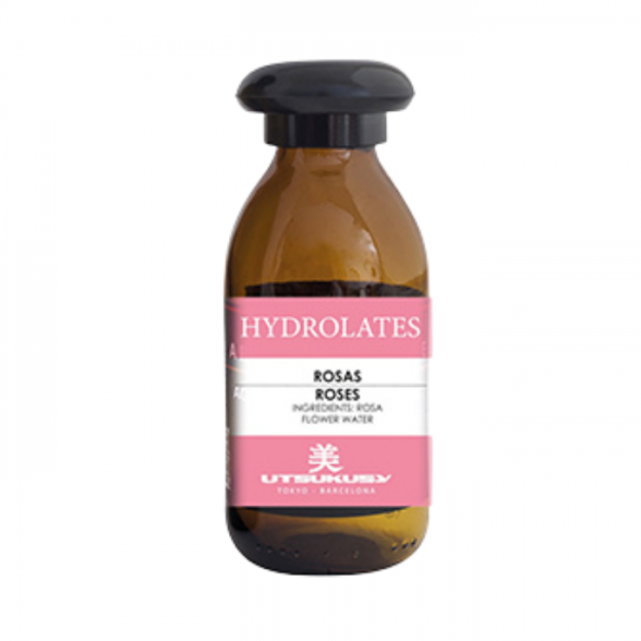 Utsukusy ROŽIŲ (ROSAS) hidrolatas, 150ml