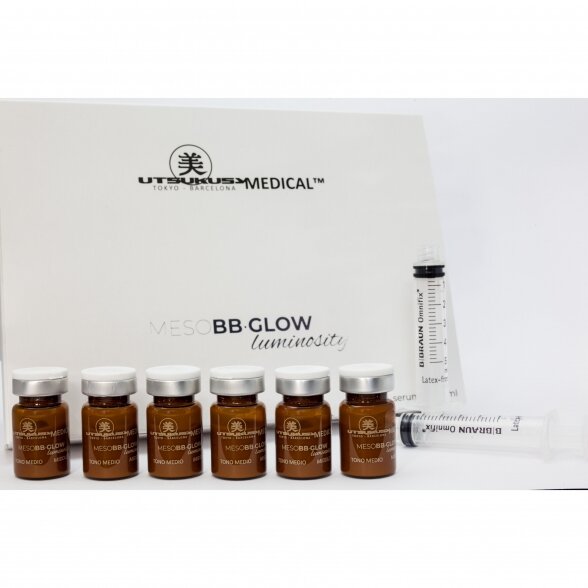 Utsukusy MEZO procedure BB GLOW MEDIUM SHADE: tone+glow 6 x 5 ml 3