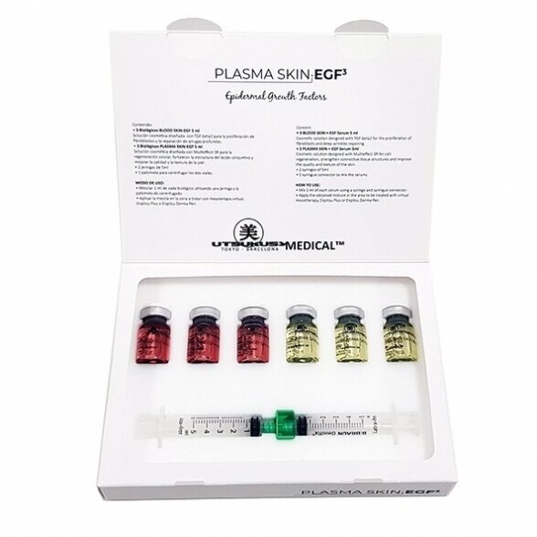 Utsukusy PLASMA SKIN serum set Blood Skin + Plasma Skin 6 x 5ml