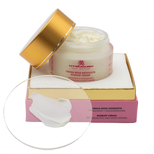 Utsukusy ROSEHIP regenerating-moisturizing face cream SPF12 +30m., 50ml 1