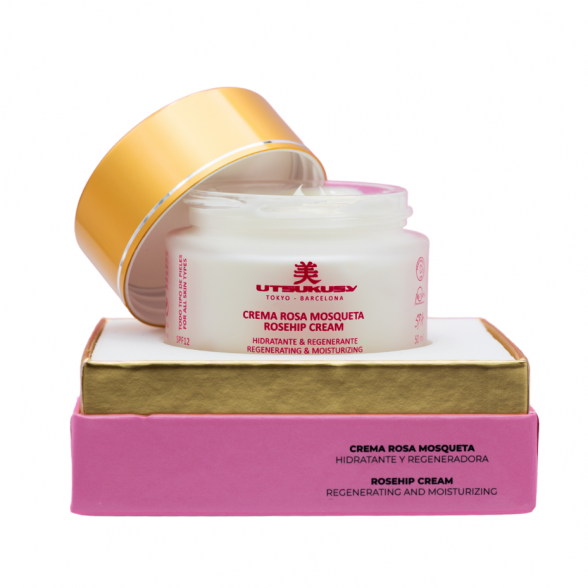 Utsukusy ROSEHIP regenerating-moisturizing face cream SPF12 +30m., 50ml