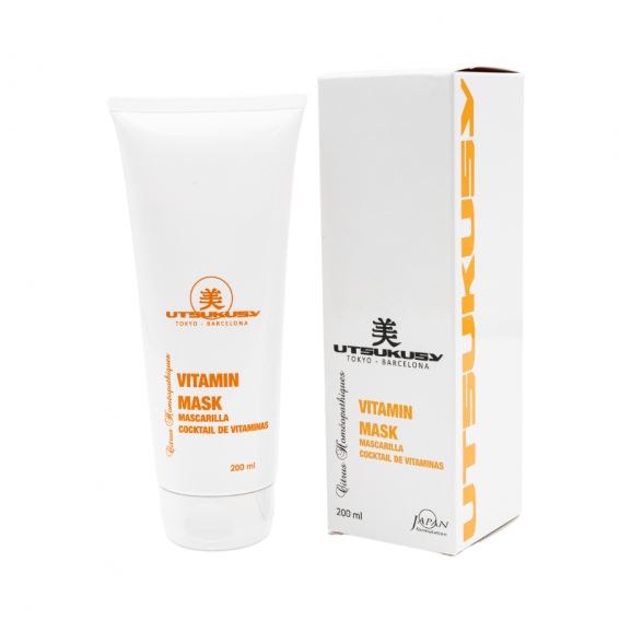 UTSUKUSY VITAMIN MASK vitaminų veido kaukė, 200ml 1