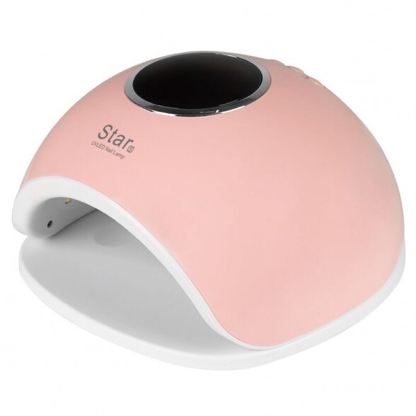 UV LED nail lamp STAR 5, 48W, pink color 2