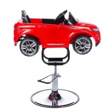 Children&#39;s barber chair RANGE ROVER, red sp.