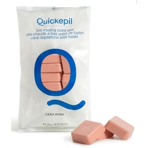 Wax for depilation pink Quickepil, 1 kg