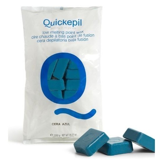 Wax for depilation blue, Quickepil, 1 kg