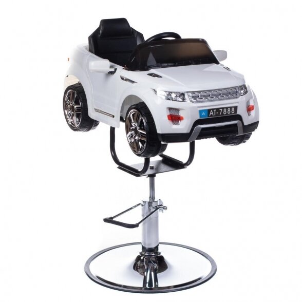 Children&#39;s hairdressing chair RANGE ROVER, white sp.