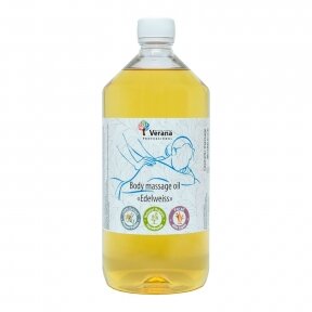 Verana body massage oil Edelweiss, 1000ml