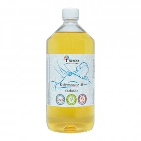 Verana body massage oil Sakura, 1000ml