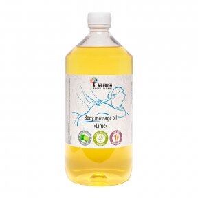 Массажное масло для тела Verana Зеленый лимон, 1000мл