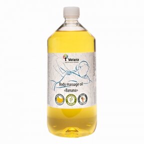 Verana Professional massage oil BANANA, 1000ml