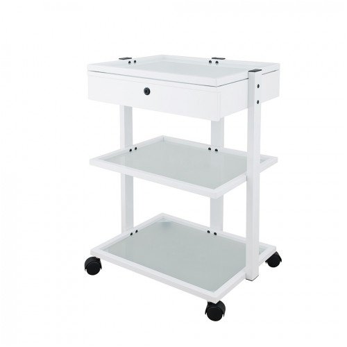 Trolley with 3 shelves and a drawer 1040A