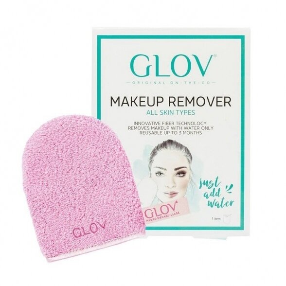 GLOV ON THE GO MAKEUP CLEANING GLOVE VERY BERRY