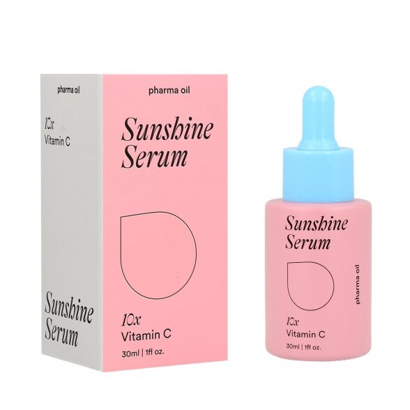 VEIDO SERUMAS "PHARMA OIL", SUNSHINE, 30ML