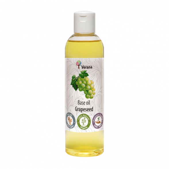 VERANA base massage oil GRAPES, 250ml