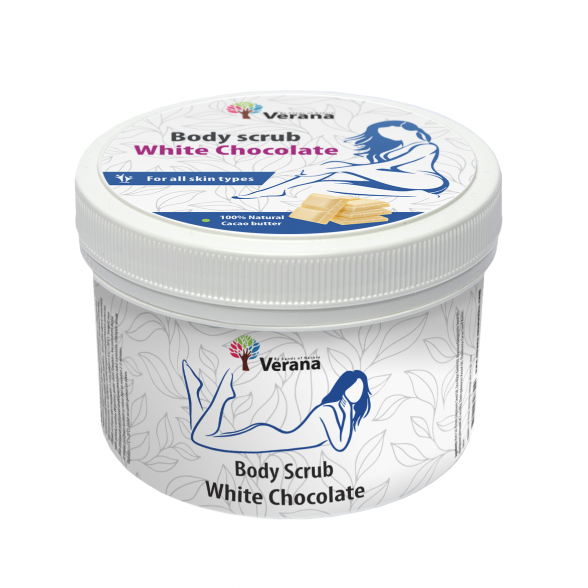 Verana body scrub WHITE CHOCOLATE, 800gr