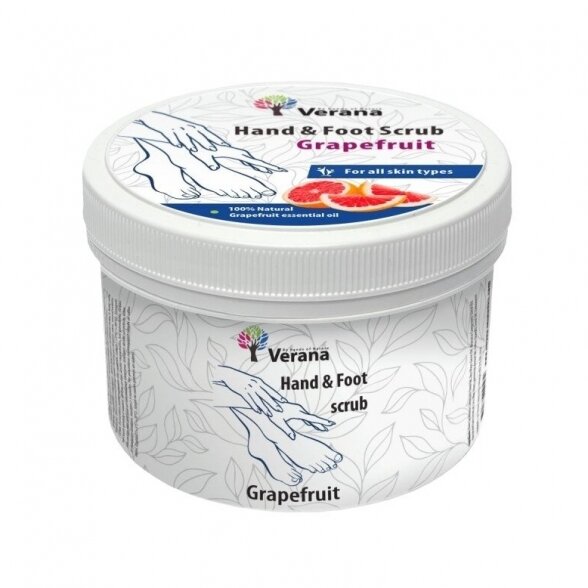 Verana hand and foot scrub GRAPEFRUIT, 800gr