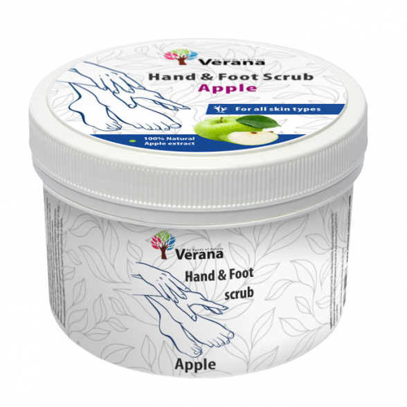 Verana hand and foot scrub APPLE, 800gr