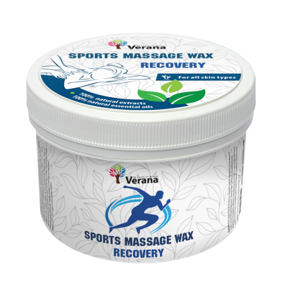 VERANA sports massage wax RECOVERY, 450gr