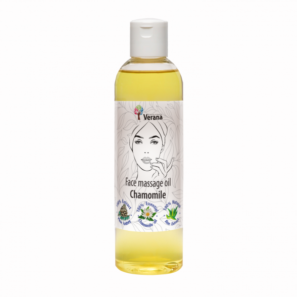 Verana FACE massage oil Chamomile, 250ml