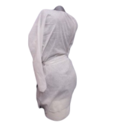 Disposable viscose dressing gown, 1 pc. 1