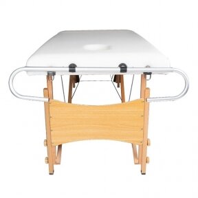 The holder for disposable sheets is intended for Komfort; massage tables