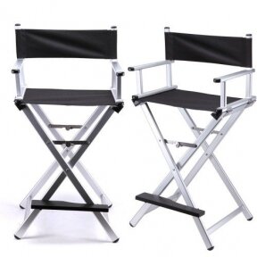 Кресло для макияжа KC-CH01, цвет серебро