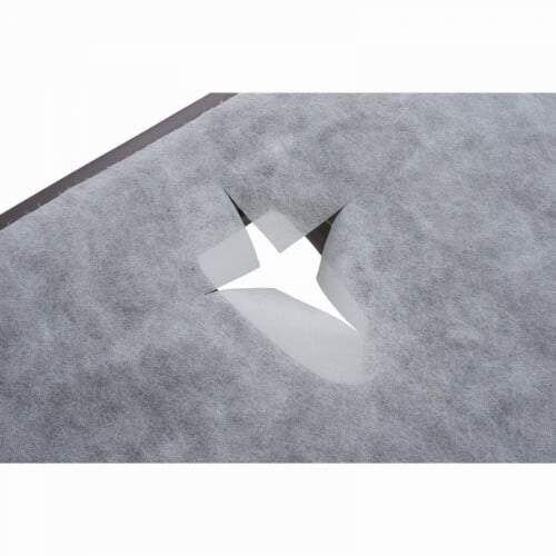 Disposable sheet (fleeceline) 200 x 90cm WITH X NOTCH FOR THE FACE, 10 pcs. in the package 1